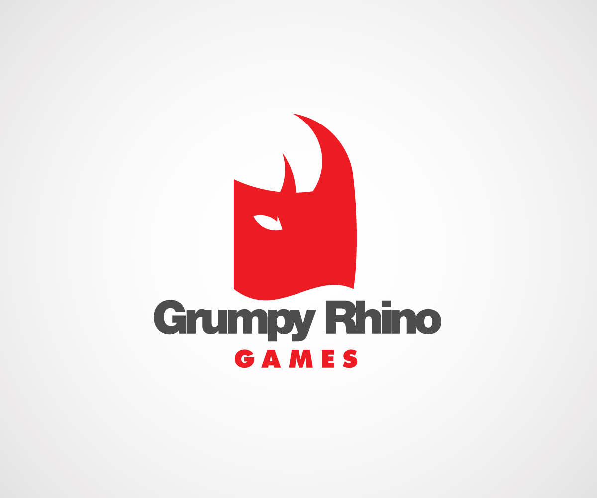 Logo Design by LawrieM for Grumpy Rhino Games | Design #2833464