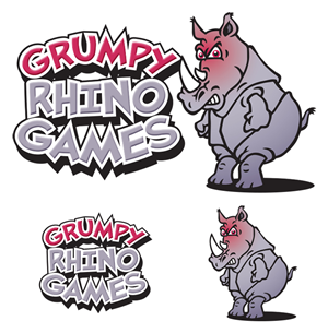 Logo Design by Innerworld Designs ltd. for Grumpy Rhino Games | Design #2833287