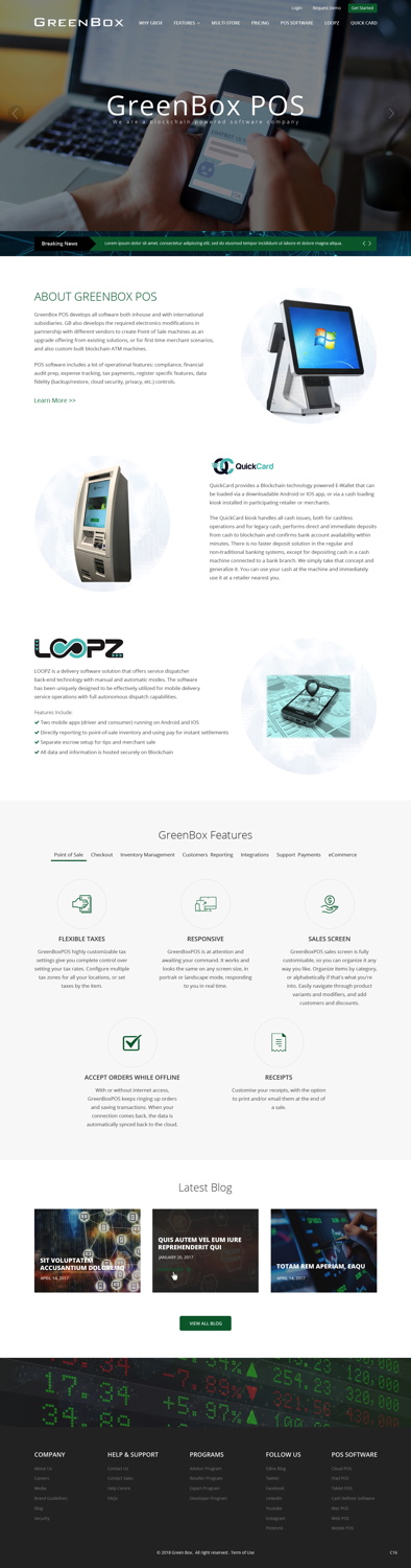Web Design by pb for GreenBox | Design #18800171