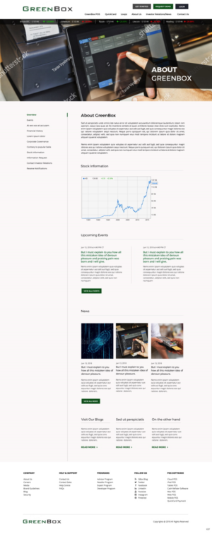 Web Design by pb for GreenBox | Design: #18867791