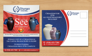 Direct Cremation Campaign | Diseño de Postal por ecorokerz