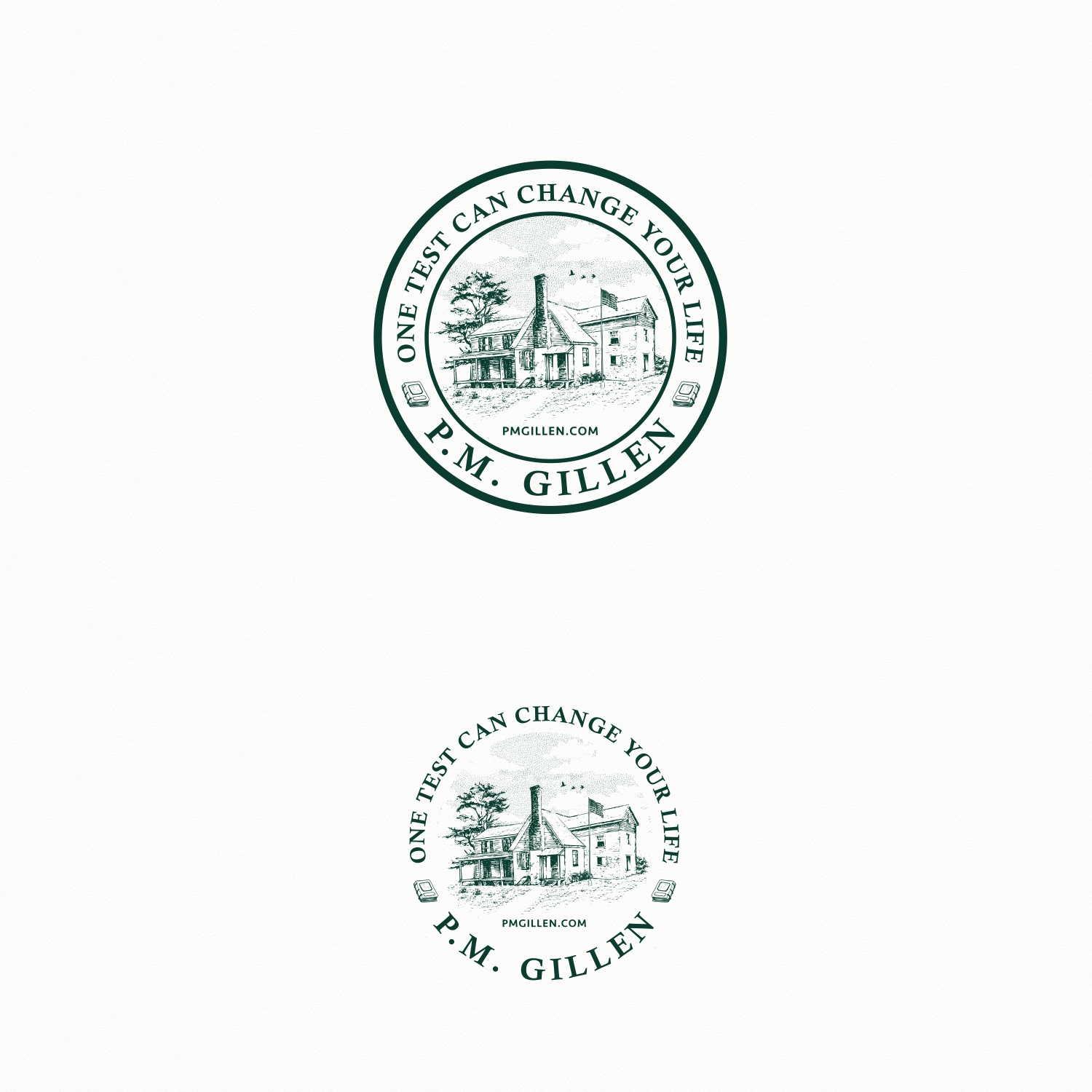 Logo Design by Ankit Bhattarai for P.M. Gillen | Design #18793658