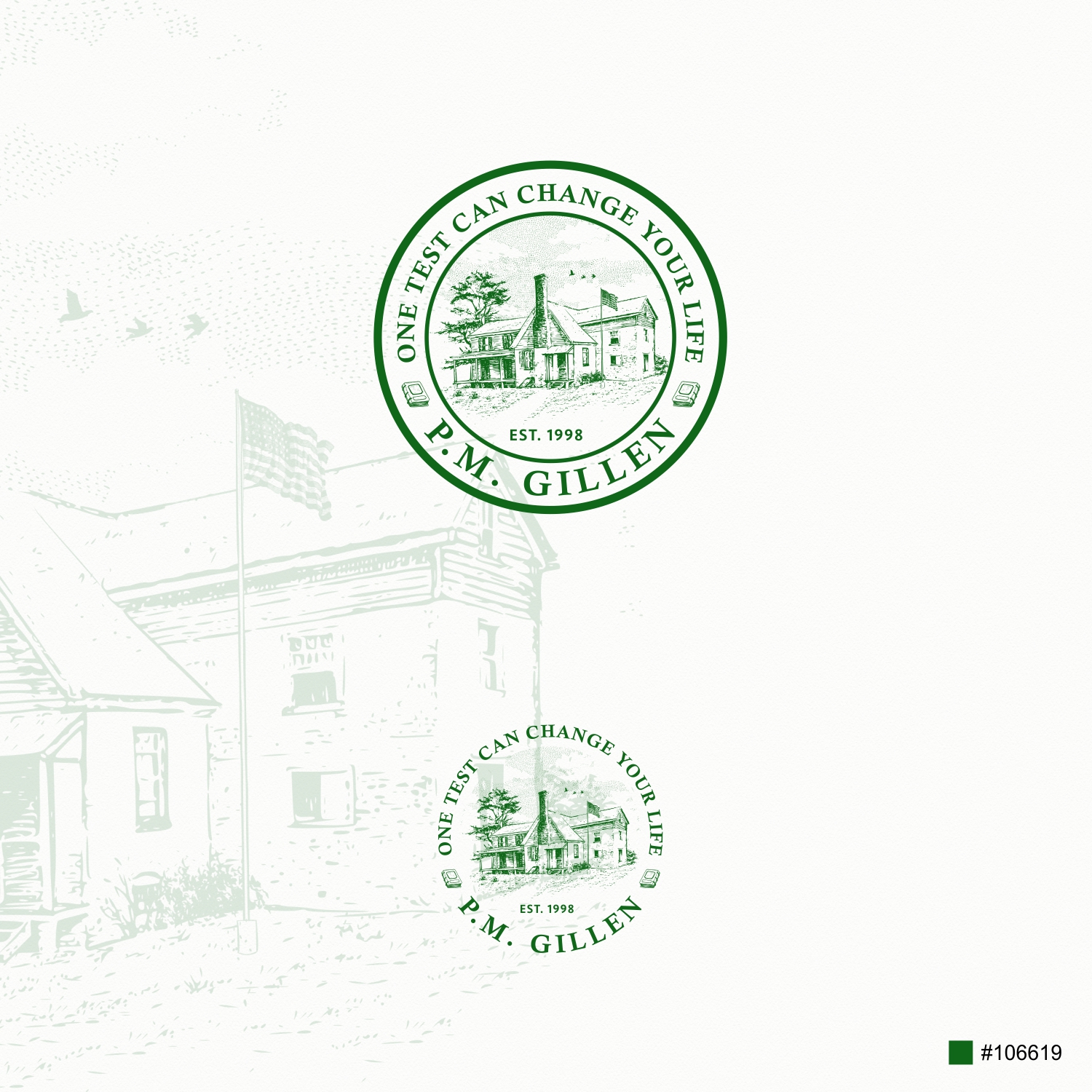 Logo Design by Ankit Bhattarai for P.M. Gillen | Design #18799027