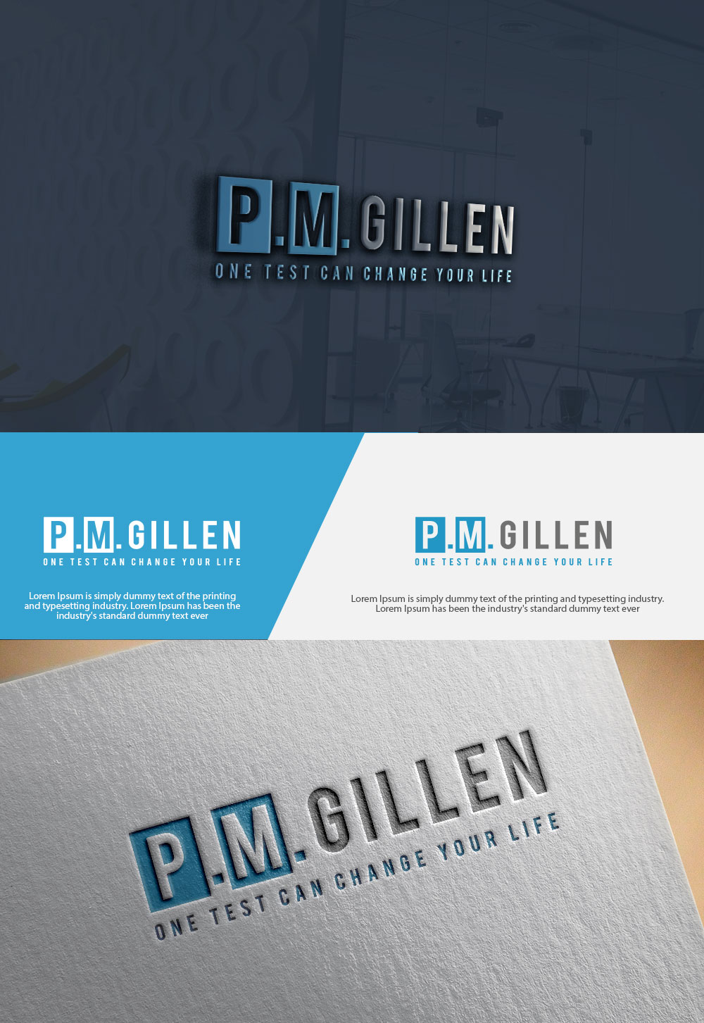 Logo Design by dr ghulam mustafa sahab for P.M. Gillen | Design #18802895