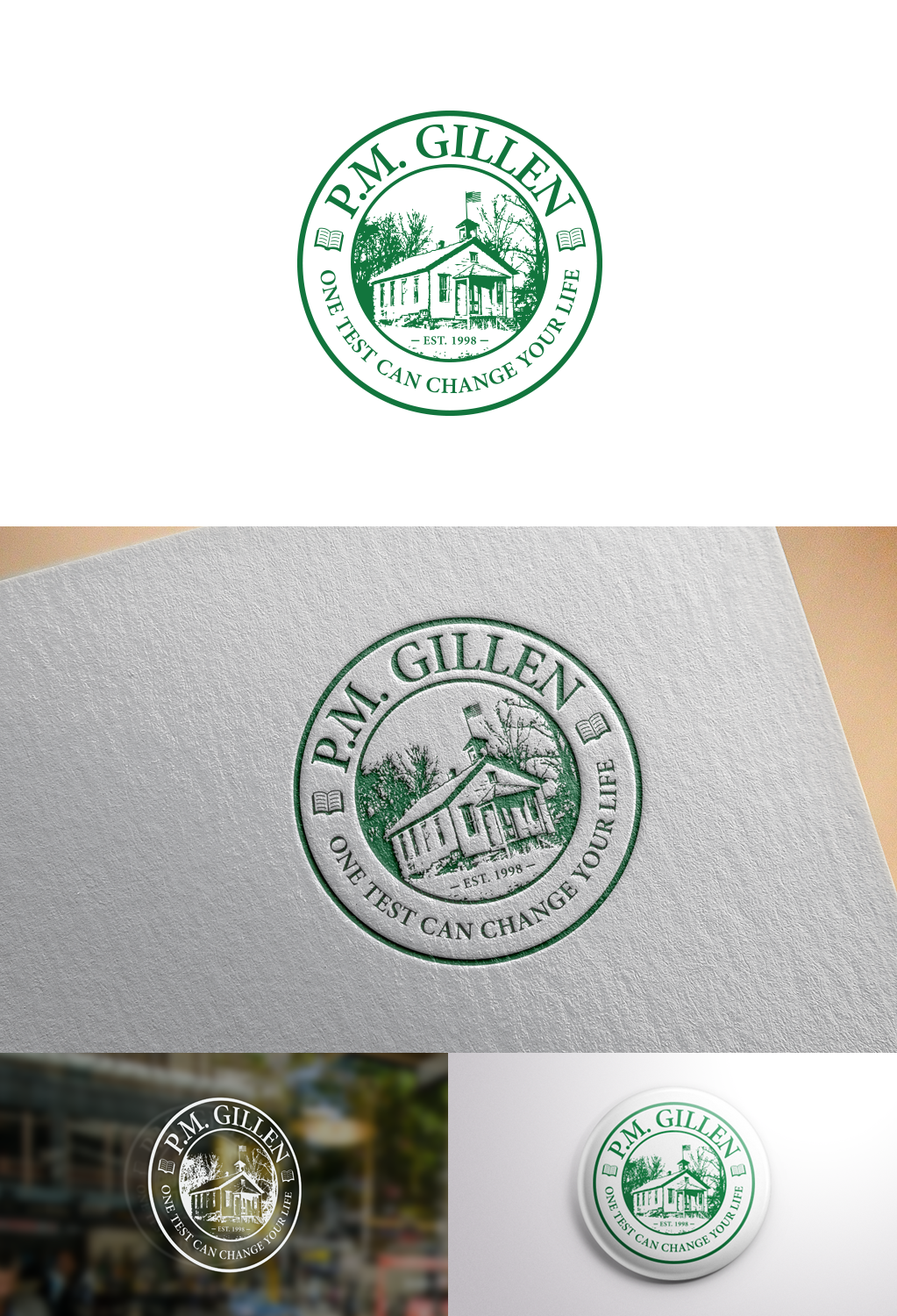 Logo Design by Paperfox Designs for P.M. Gillen | Design: #18822684