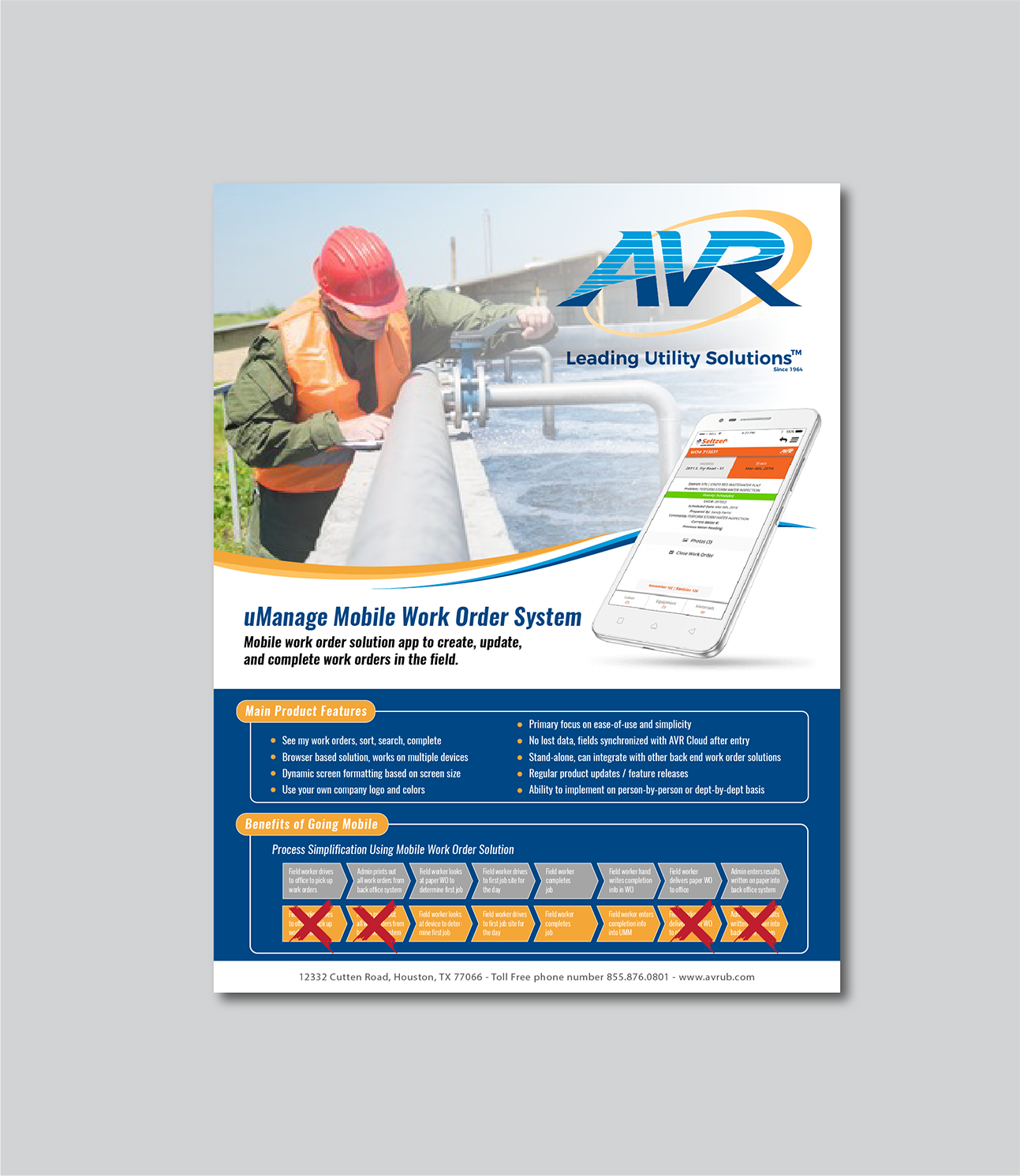 Flyer Design by Alexandar for AVR, Inc. | Design #18879176