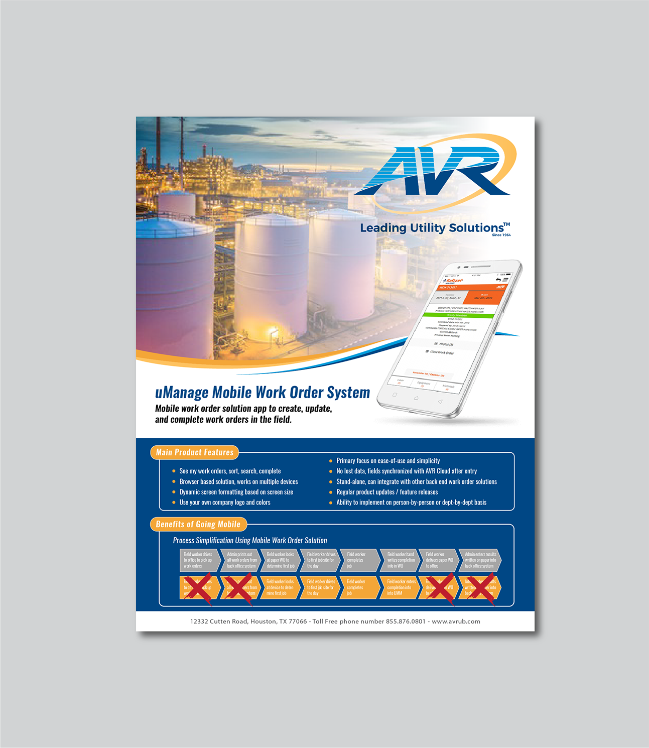 Flyer Design by Alexandar for AVR, Inc. | Design #18879179