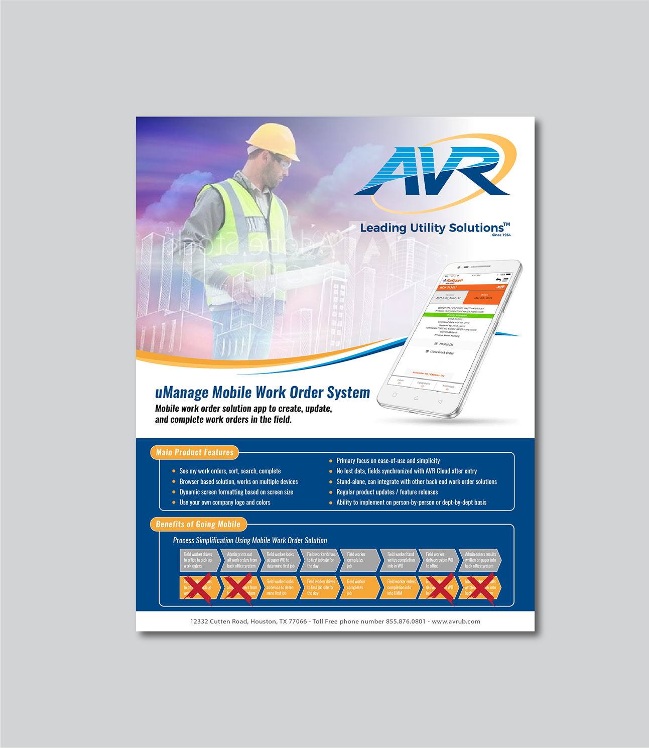 Flyer Design by Alexandar for AVR, Inc. | Design #18879190