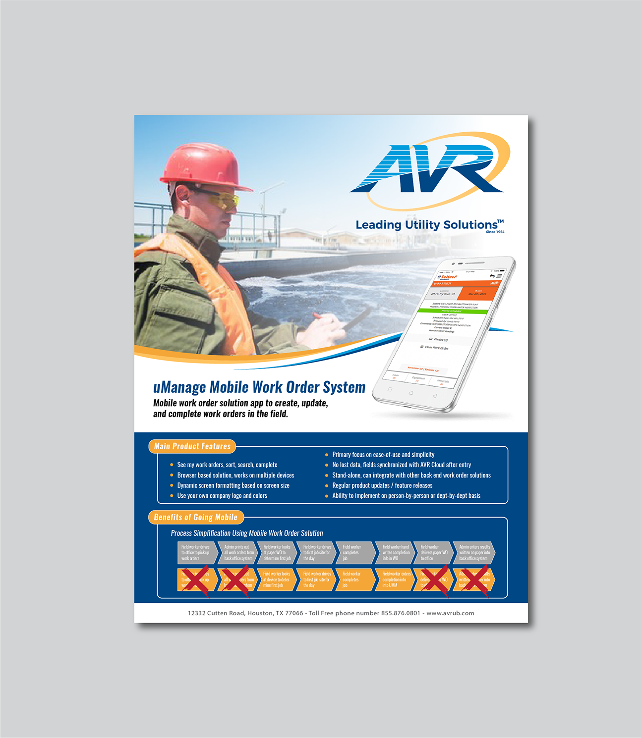 Flyer Design by Alexandar for AVR, Inc. | Design #18879194