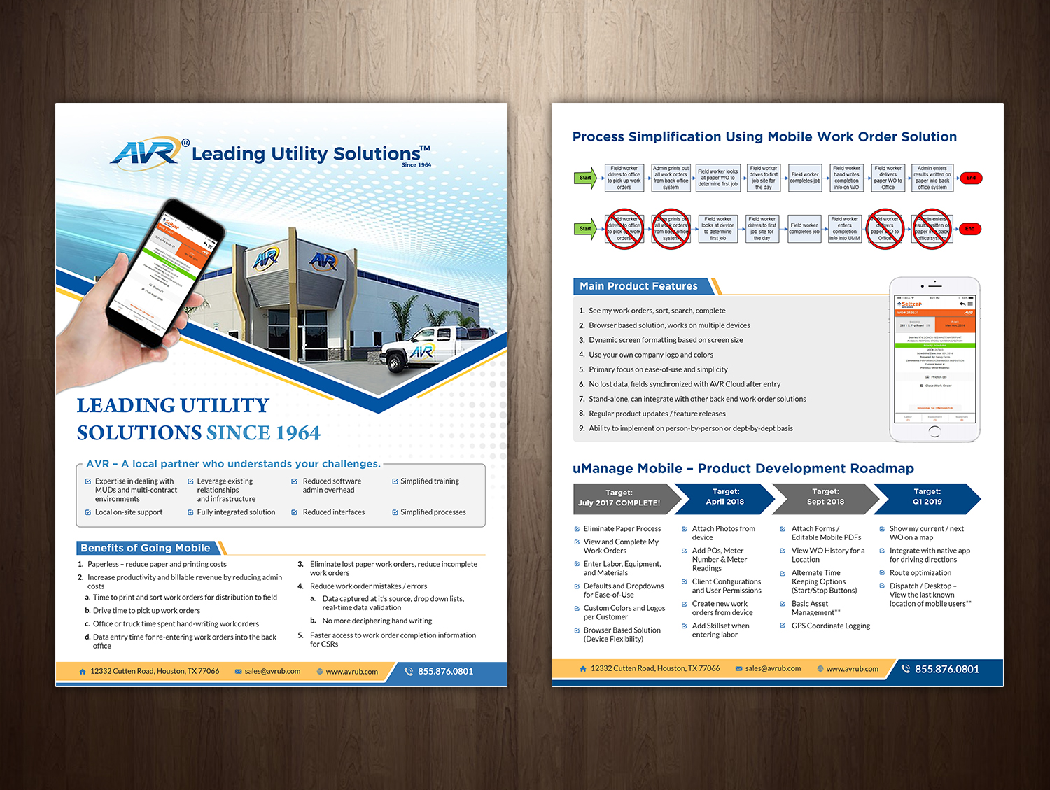 Flyer Design by debdesign for AVR, Inc. | Design #18798441