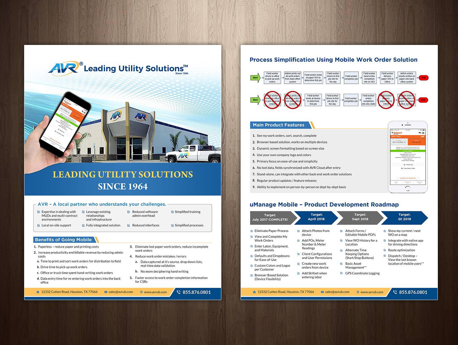 Flyer Design by debdesign for AVR, Inc. | Design #18798443