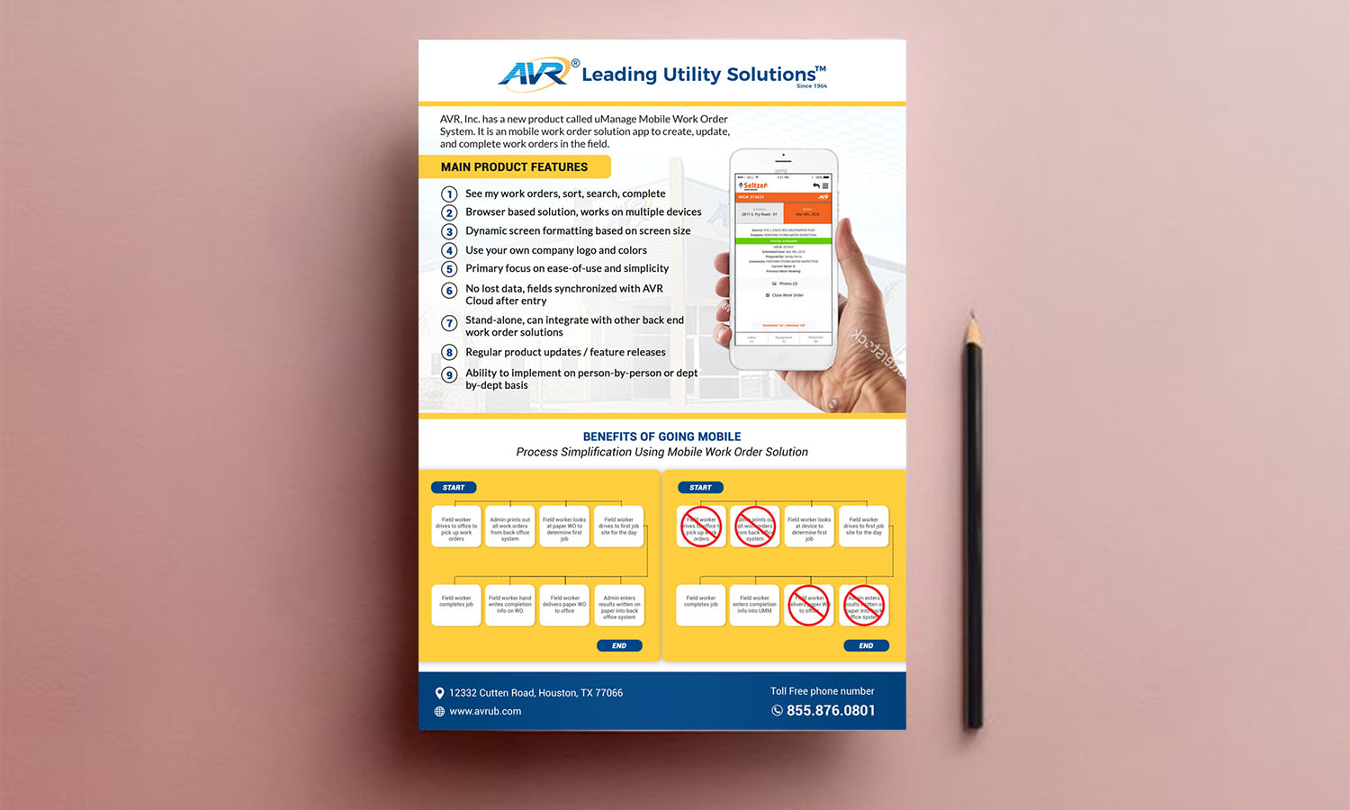Flyer Design by creative.bugs for AVR, Inc. | Design #18794350