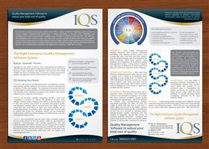 Brochure Design by Sbss for IQS, Inc. | Design: #2908107