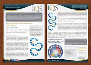 Brochure Design by Sbss for IQS, Inc. | Design: #2908182