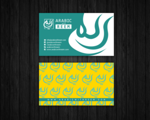 Business card design for a teacher - double sided, sleek design. | Visitenkarten-Design von chandrayaan.creative