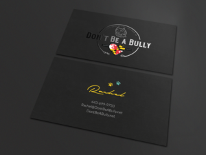 Design de Carte de Visite par Tilt pour Don't Be A Bully | Design : #18805808