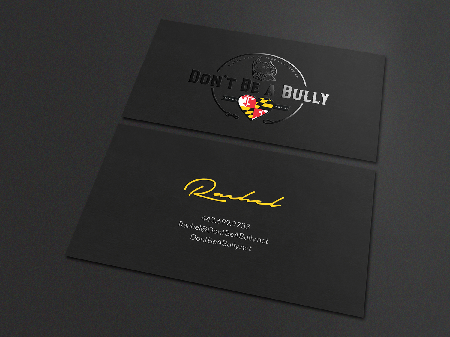 Business Card Design by Tilt for Don't Be A Bully | Design #18811165