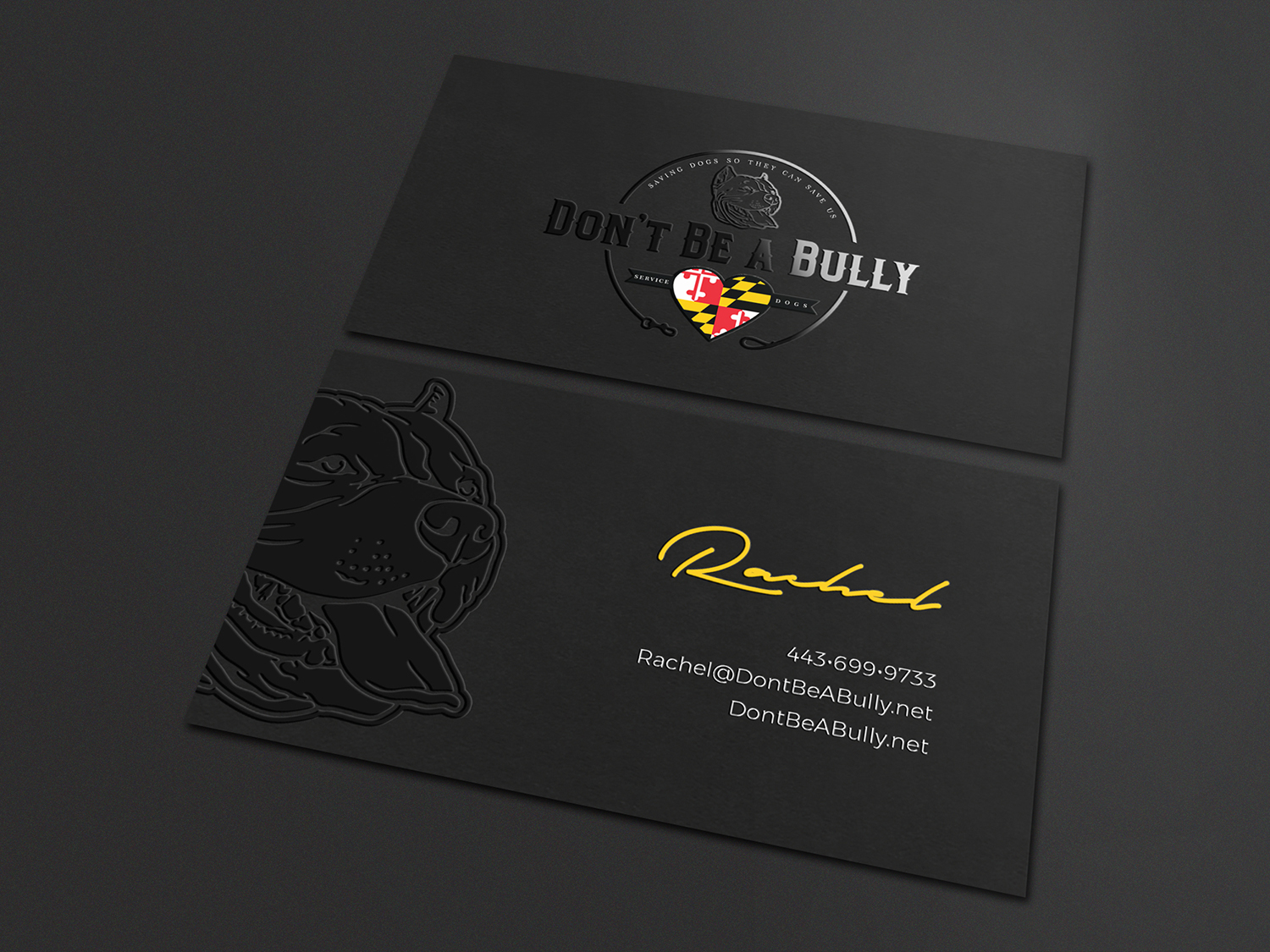 Diseño de Tarjeta de Presentación por Tilt para Don't Be A Bully | Diseño #18814752