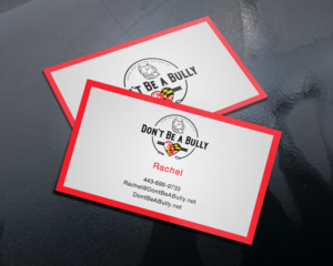 Visitenkarten-Design von Pixi Dust für Don't Be A Bully | Design: #18796650