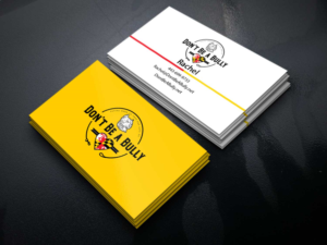 Design de Carte de Visite par Pixi Dust pour Don't Be A Bully | Design : #18796653