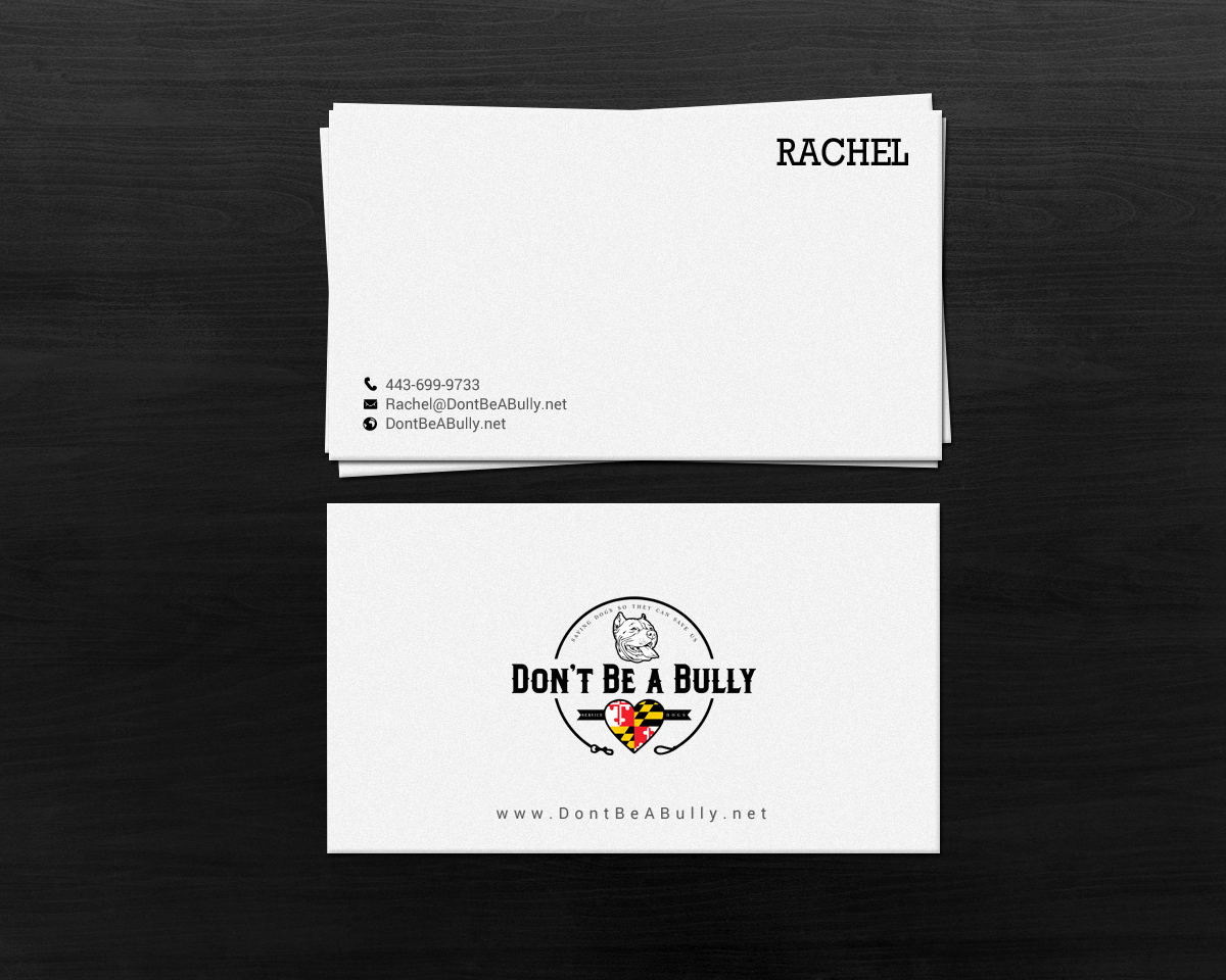 Visitenkarten-Design von chandrayaan.creative für Don't Be A Bully | Design #18793506