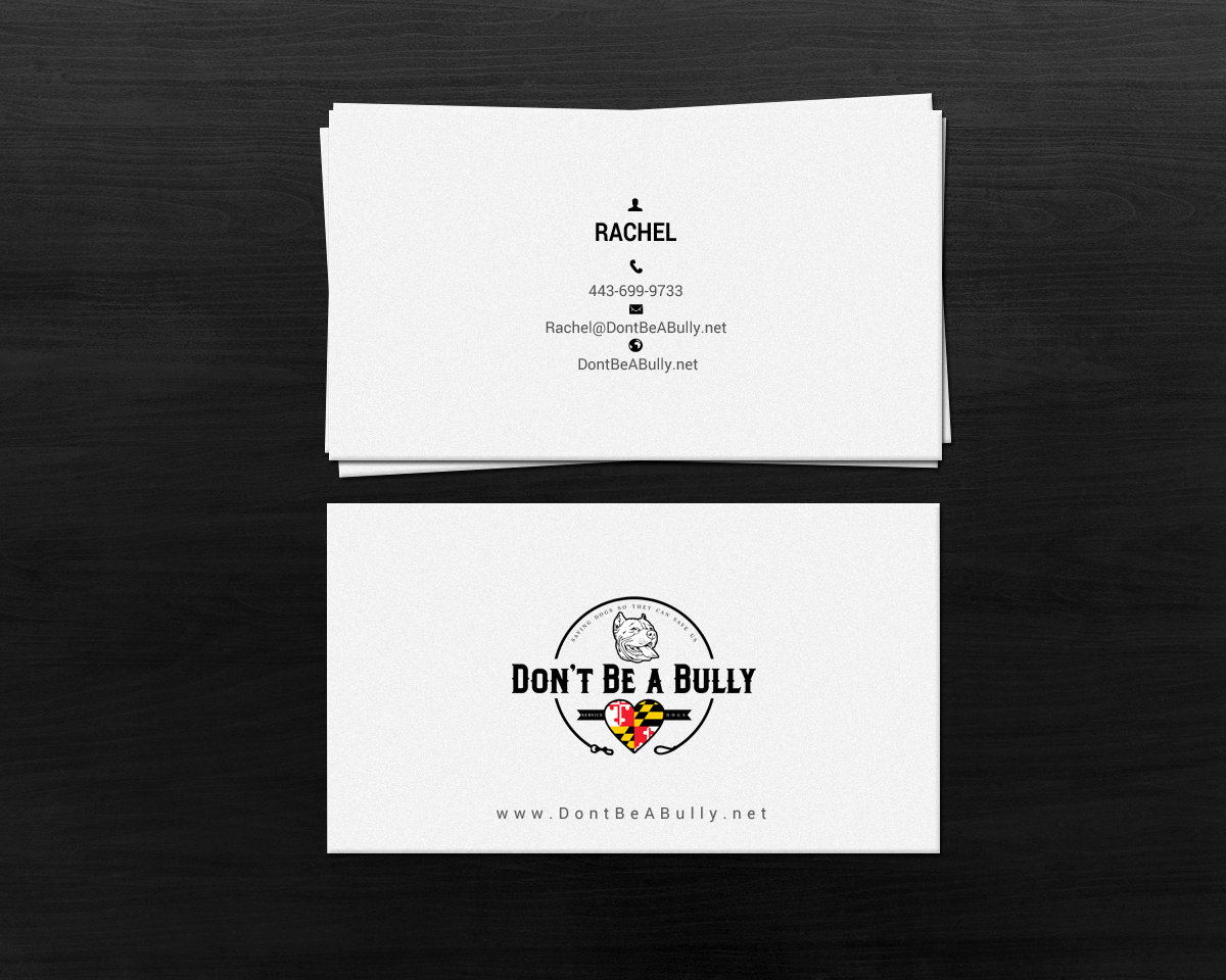 Business Card Design by chandrayaan.creative for Don't Be A Bully | Design #18793507