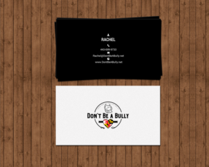 Business Card Design by chandrayaan.creative for Don't Be A Bully | Design: #18793508