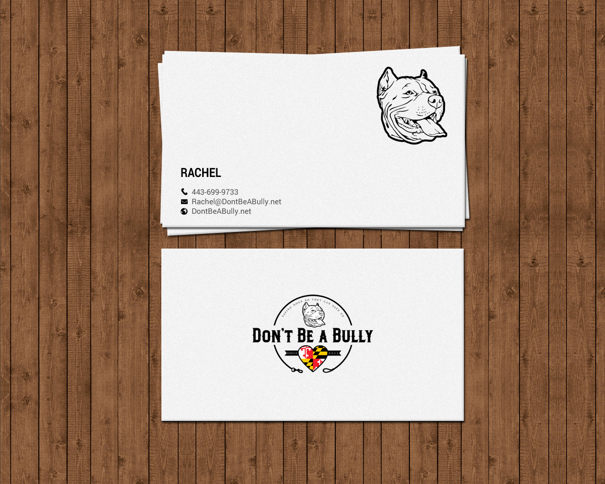 Visitenkarten-Design von chandrayaan.creative für Don't Be A Bully | Design #18793509