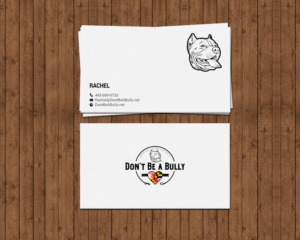 Business Card Design by chandrayaan.creative for Don't Be A Bully | Design: #18793509