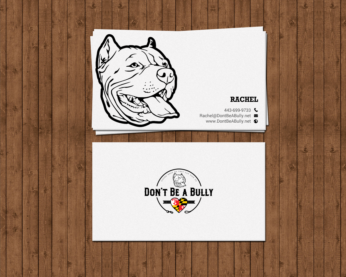 Visitenkarten-Design von chandrayaan.creative für Don't Be A Bully | Design #18793510