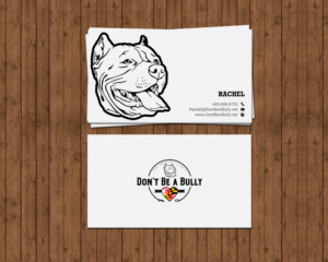 Business Card Design by chandrayaan.creative for Don't Be A Bully | Design: #18793510