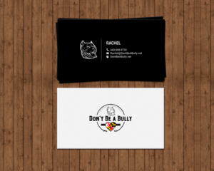 Business Card Design by chandrayaan.creative for Don't Be A Bully | Design: #18793512