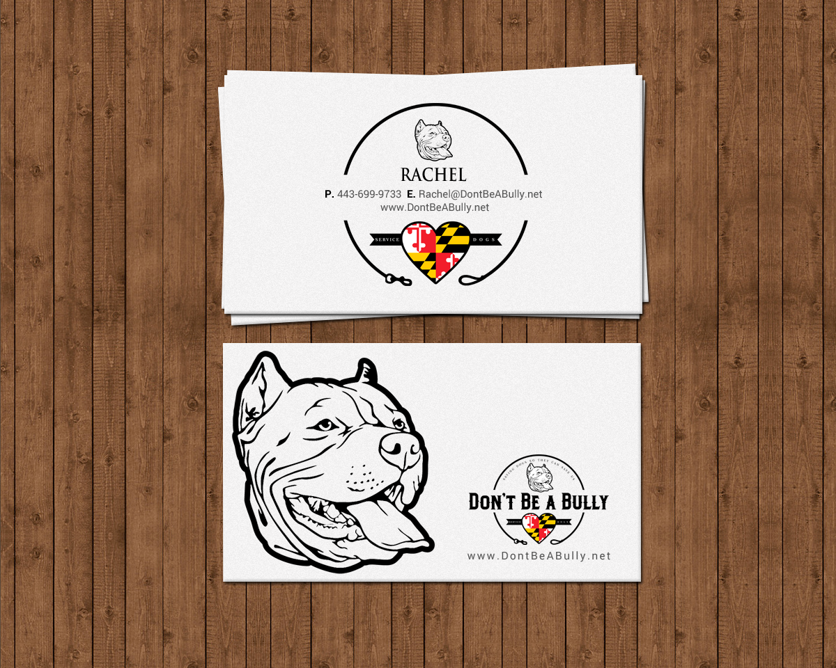 Business Card Design by chandrayaan.creative for Don't Be A Bully | Design #18793517