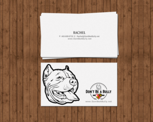 Business Card Design by chandrayaan.creative for Don't Be A Bully | Design: #18793519