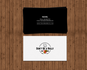 Business Card Design by chandrayaan.creative for Don't Be A Bully | Design: #18794720