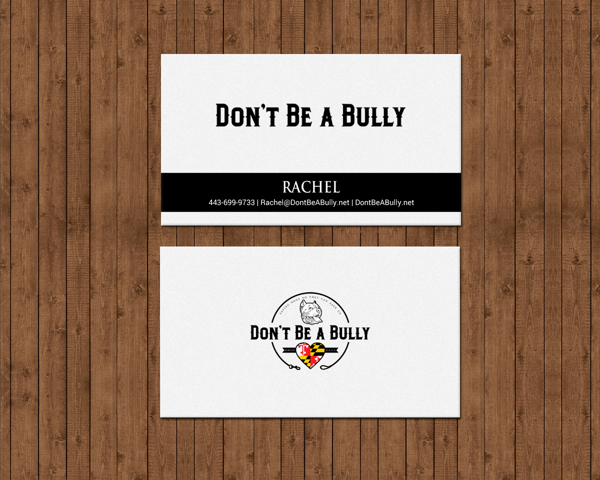 Business Card Design by chandrayaan.creative for Don't Be A Bully | Design #18794722