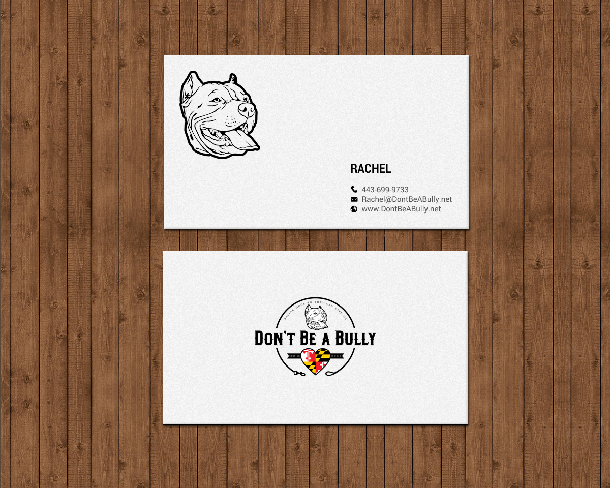 Business Card Design by chandrayaan.creative for Don't Be A Bully | Design #18794724