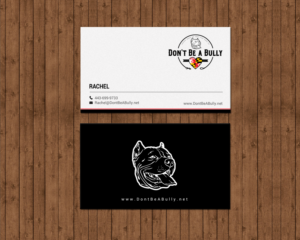 Design de Carte de Visite par chandrayaan.creative pour Don't Be A Bully | Design : #18794726