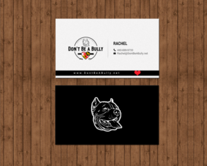 Design de Carte de Visite par chandrayaan.creative pour Don't Be A Bully | Design : #18794729