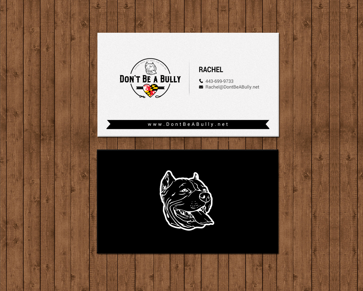 Business Card Design by chandrayaan.creative for Don't Be A Bully | Design #18794731