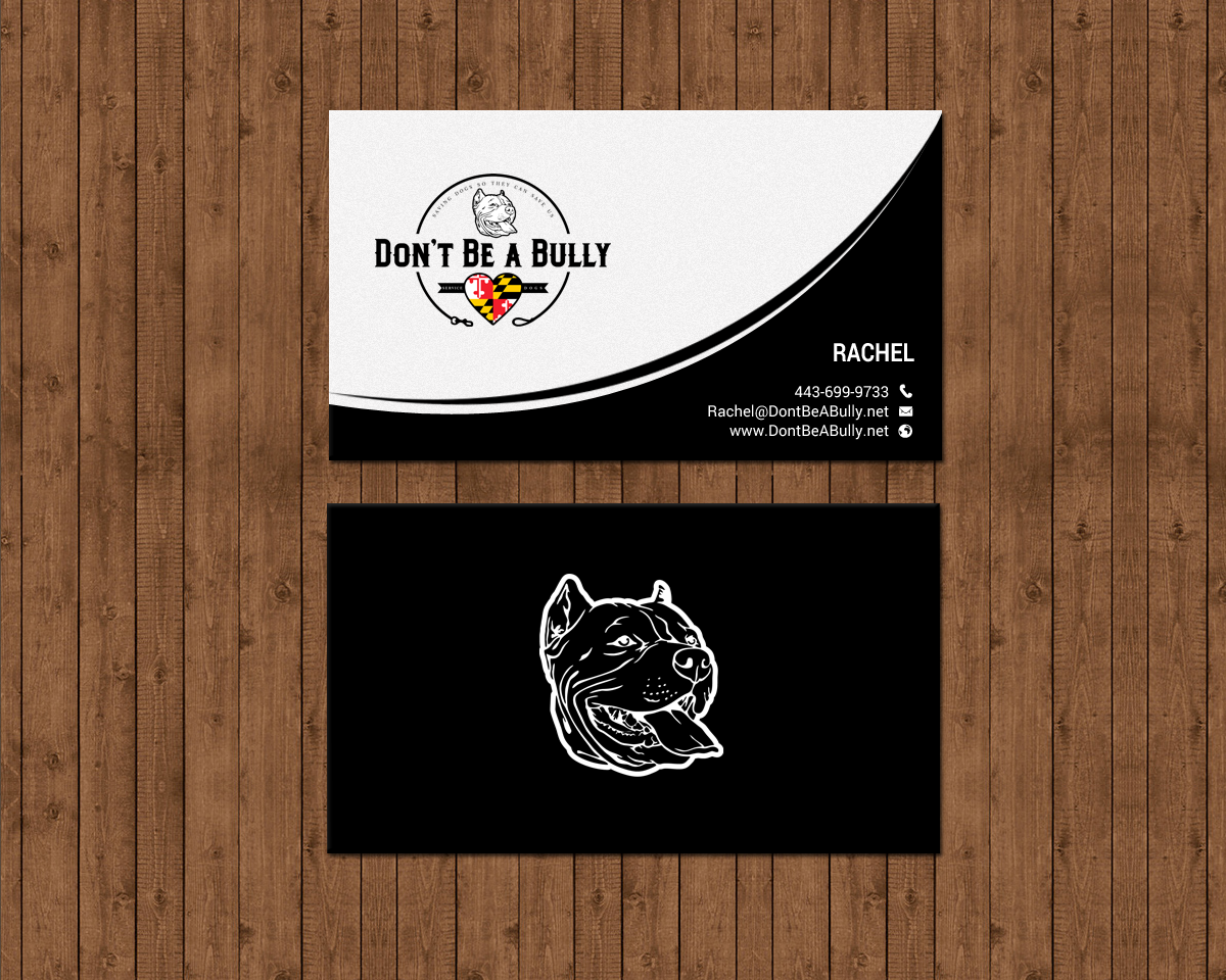 Business Card Design by chandrayaan.creative for Don't Be A Bully | Design #18794735