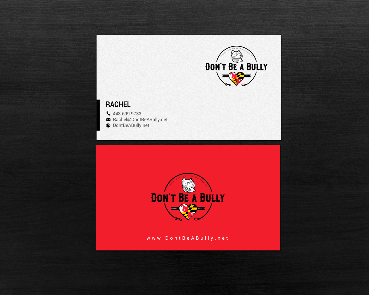Business Card Design by chandrayaan.creative for Don't Be A Bully | Design #18796934
