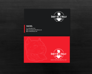 Design de Carte de Visite par chandrayaan.creative pour Don't Be A Bully | Design : #18796935