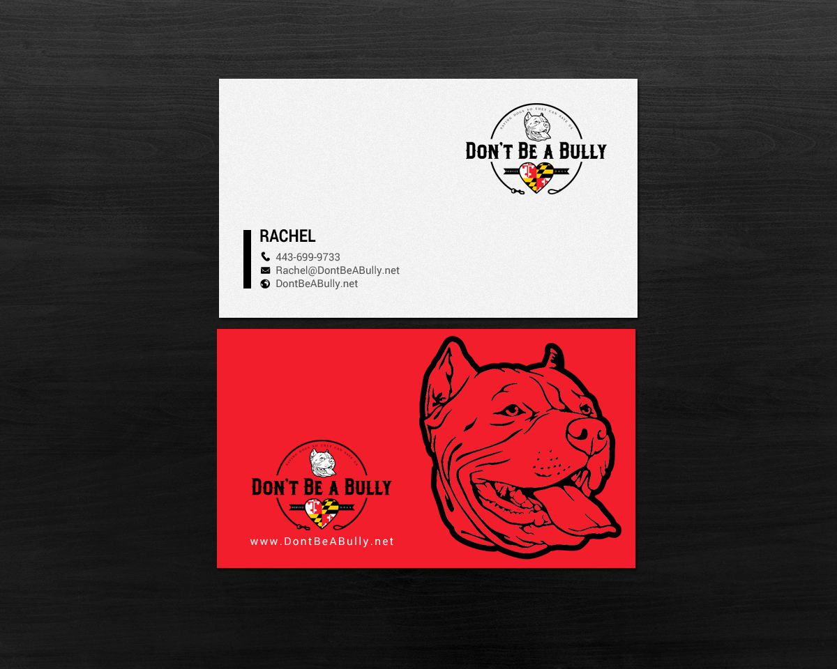 Business Card Design by chandrayaan.creative for Don't Be A Bully | Design #18796936
