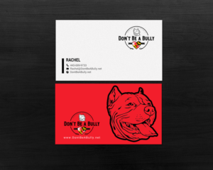 Design de Carte de Visite par chandrayaan.creative pour Don't Be A Bully | Design : #18796936
