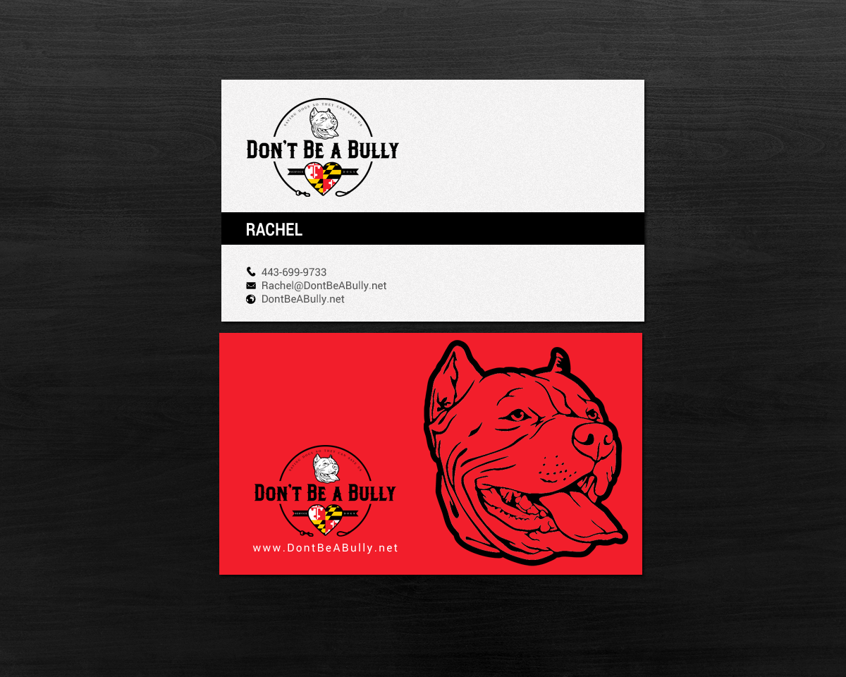 Visitenkarten-Design von chandrayaan.creative für Don't Be A Bully | Design #18796950