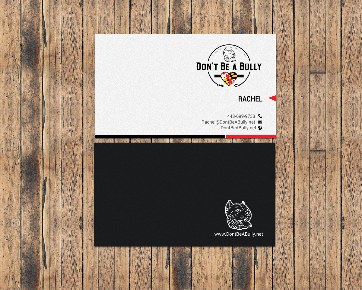 Business Card Design by chandrayaan.creative for Don't Be A Bully | Design #18798113