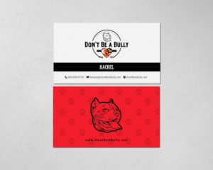 Business Card Design by chandrayaan.creative for Don't Be A Bully | Design: #18807221