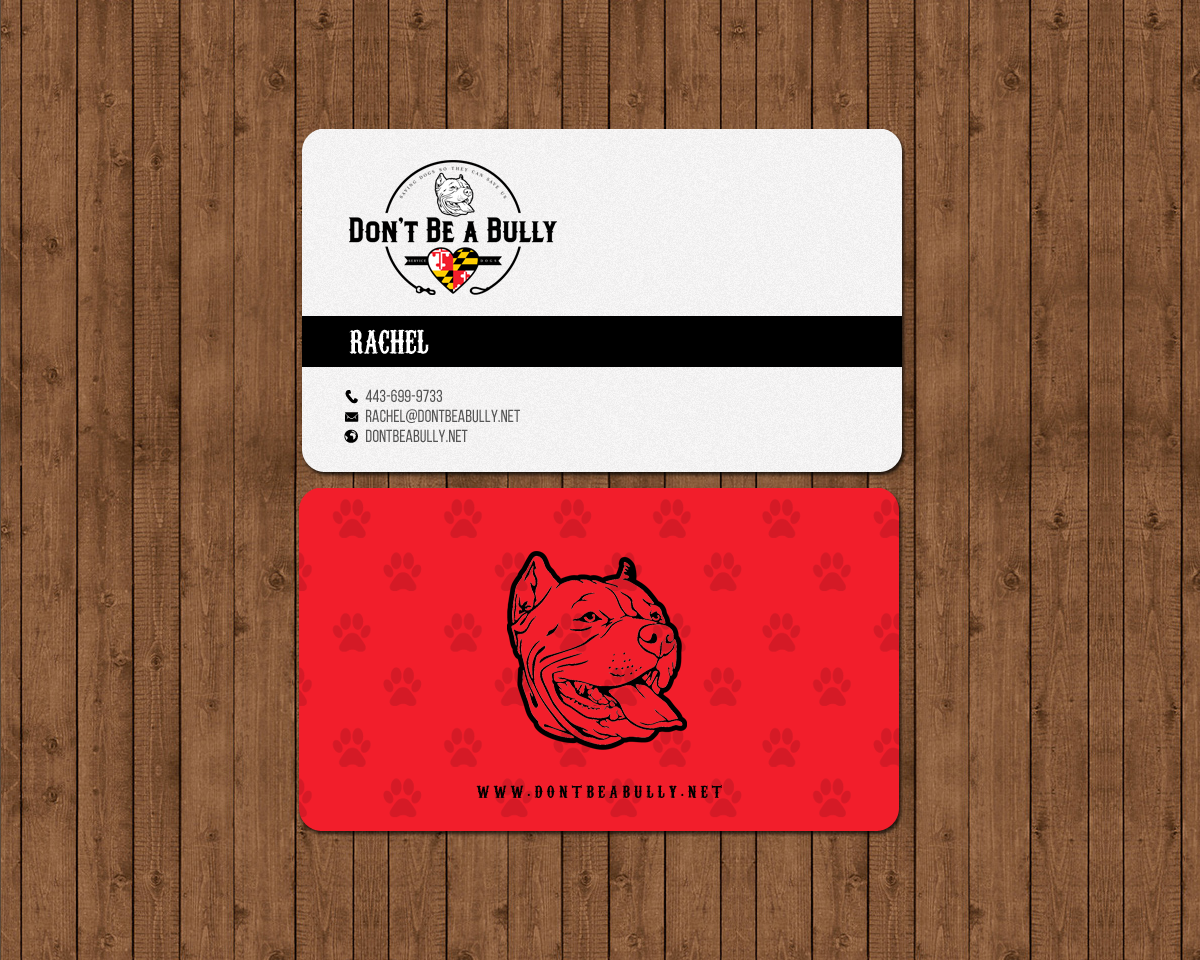Business Card Design by chandrayaan.creative for Don't Be A Bully | Design #18807228