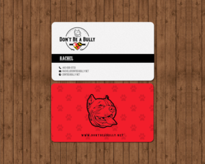 Business Card Design by chandrayaan.creative for Don't Be A Bully | Design: #18807228